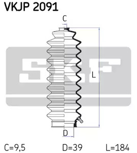 Фото VKJP2091 Комплект пыльника SKF {forloop.counter}}